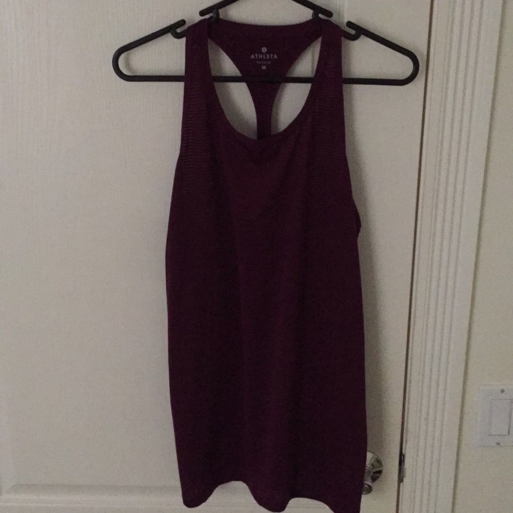 Athleta high neck chi top